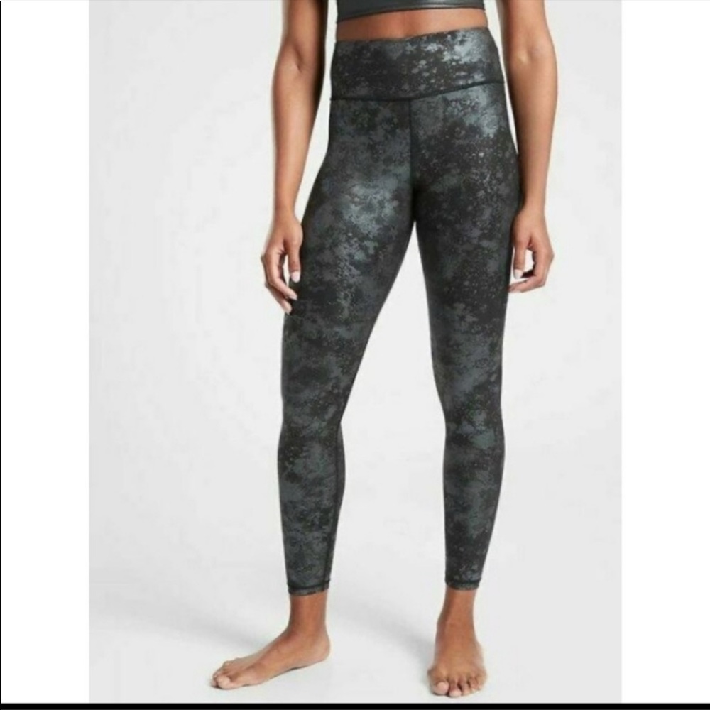 Athleta Ultra High-rise Elation Misty Lace Tights